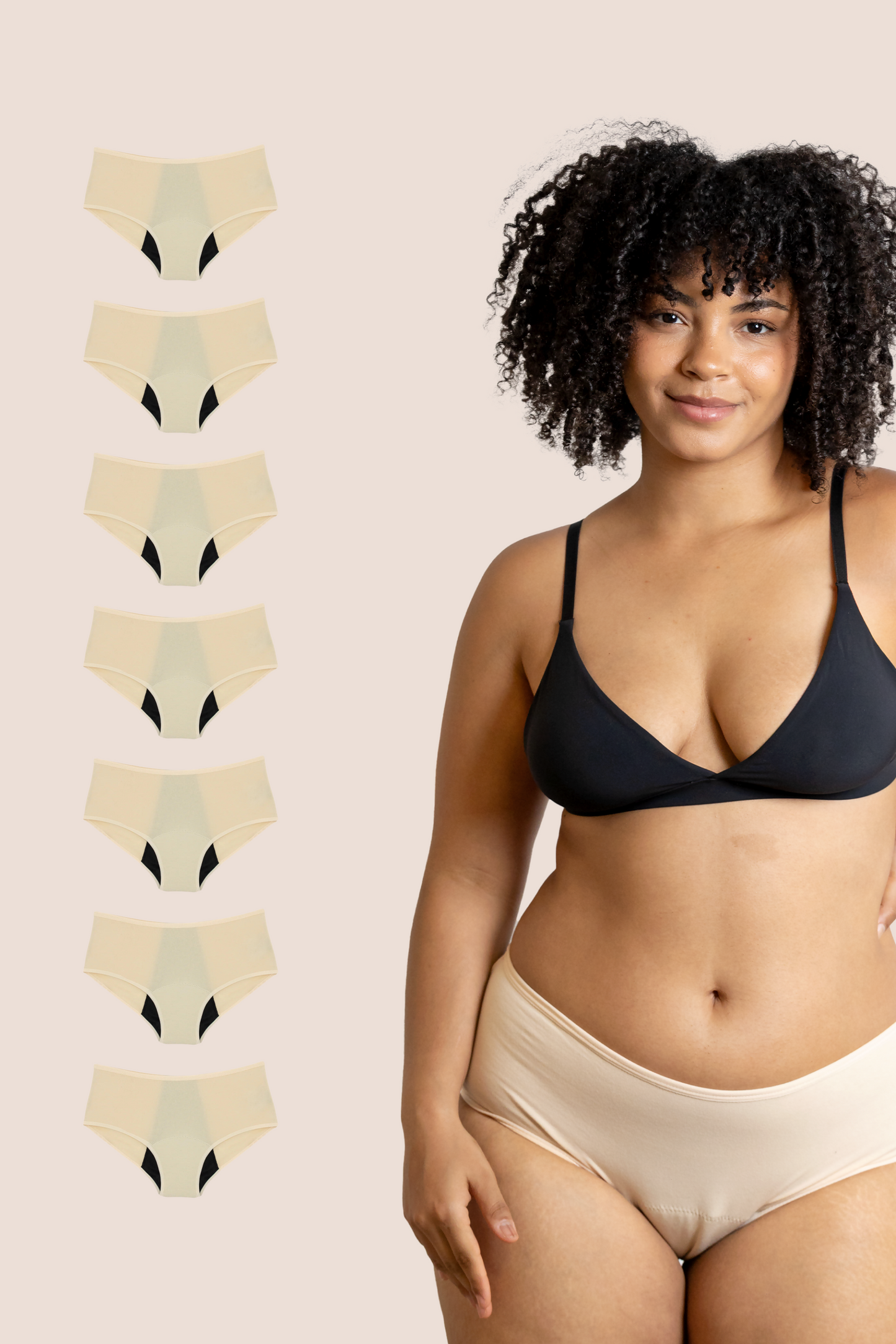 BRAGA TIRO ALTO BEIGE ADULTA PACK 7