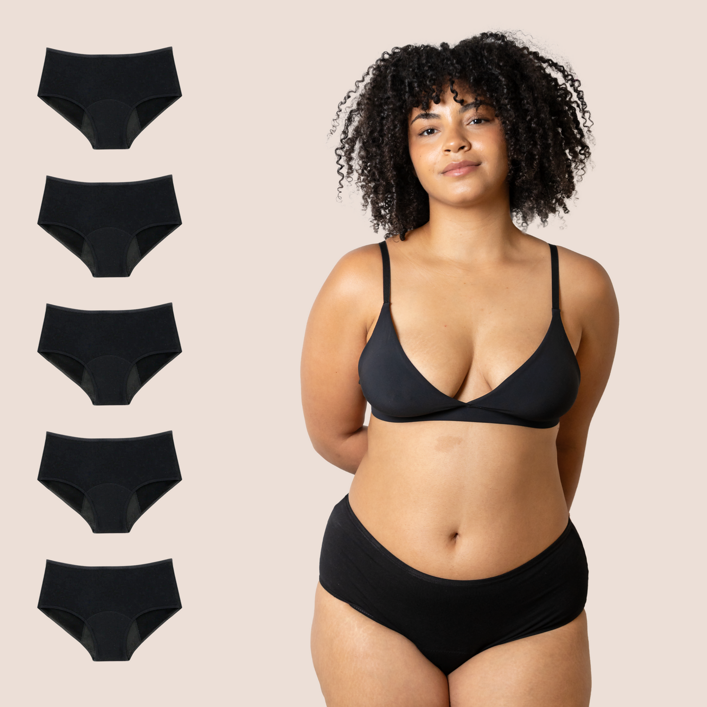 BRAGA TIRO ALTO NEGRA ADULTA PACK 5
