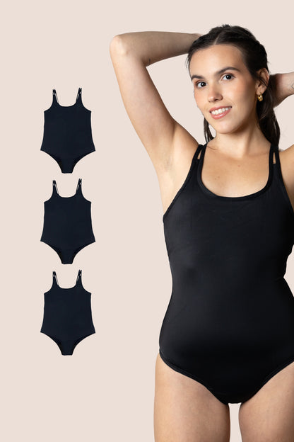 BANADOR NEGRO NINA PACK 3