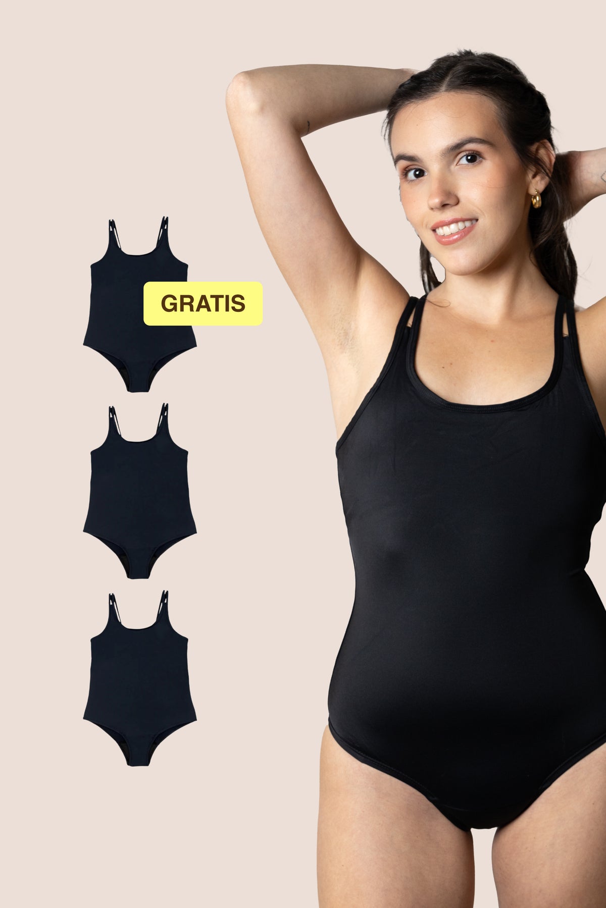 Bañador Menstrual para niñas | Clásico