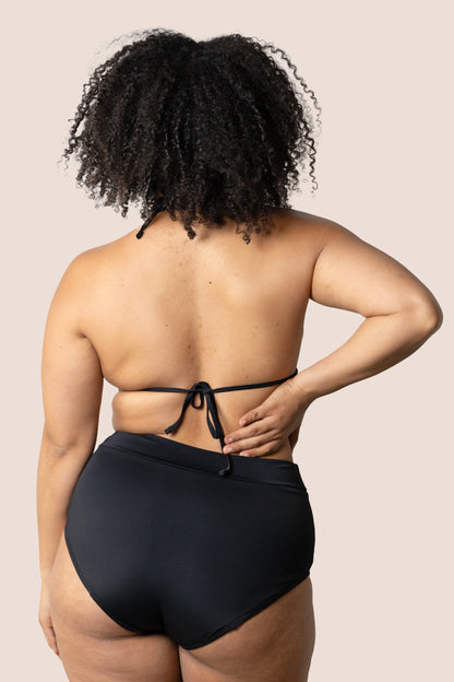 BIKINI TIRO ALTO NEGRO DETRAS GENERAL