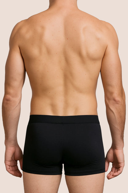 calzoncillo de incontinencia masculino negro posterior general
