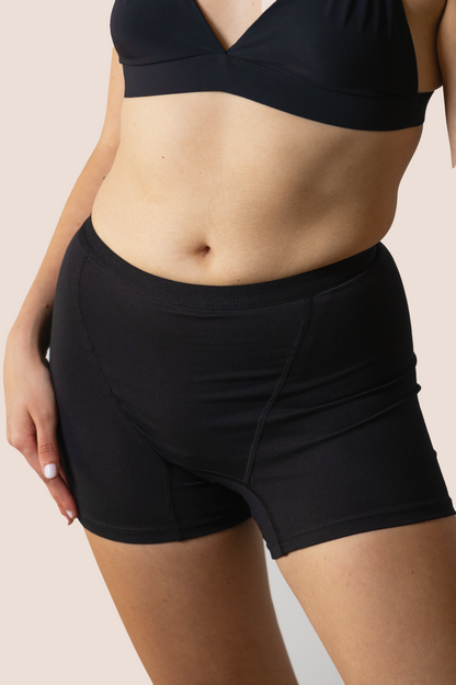 BOXER NEGRO NINA DETALLE GENERAL