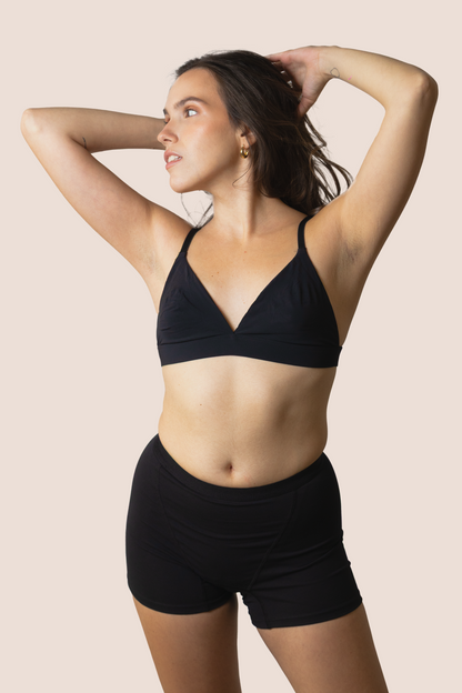 BOXER NEGRO NINA FRENTE GENERAL