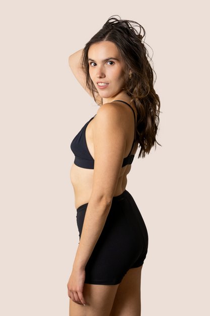 BOXER NEGRO NINA LADO GENERAL