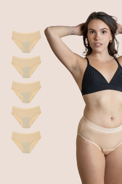 BRAGA CLASICA BEIGE NINA PACK 5