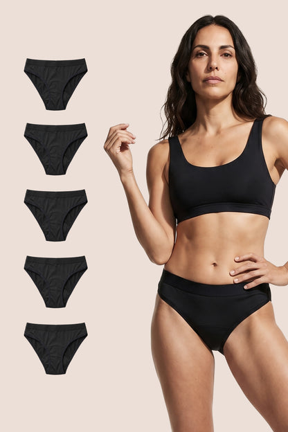BRAGA MENSTRUAL MUJER SPORT PACK 5 GENERAL
