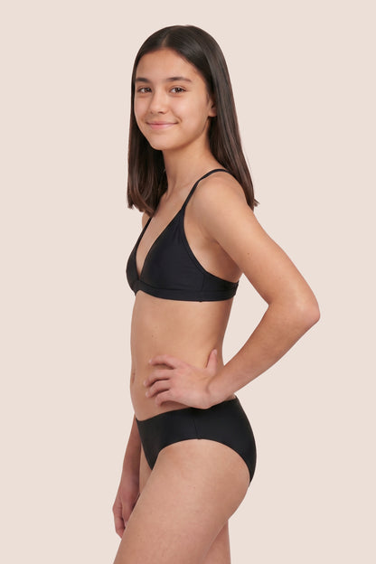 BRAGA SIN COSTURAS NEGRA NINA LADO GENERAL 1