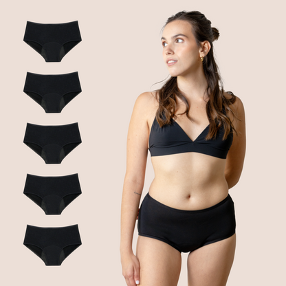 BRAGA TIRO ALTO NEGRA NINA PACK 5