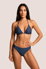 Bikini Menstrual | Clásico | Blue polka dot