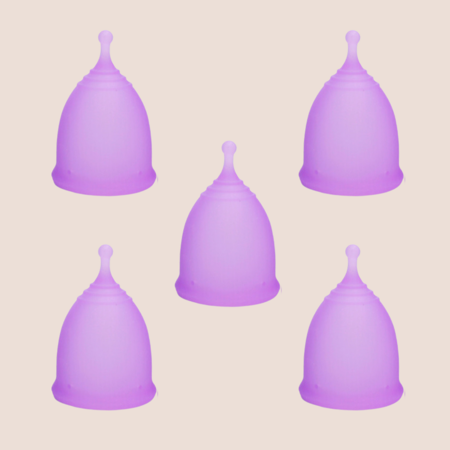 COPA MENSTRUAL PACK 5