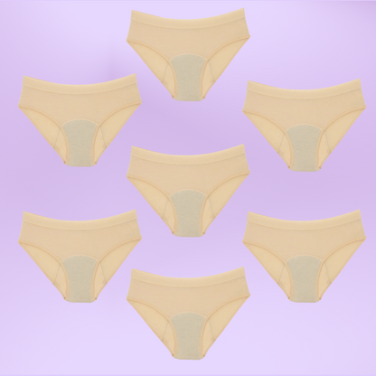 Bragas Menstruales Clásicas | Beige